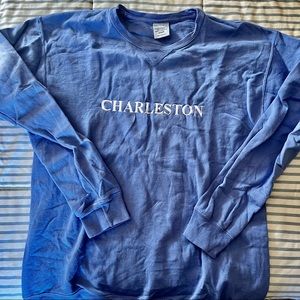 Charleston comfort wash crew size medium